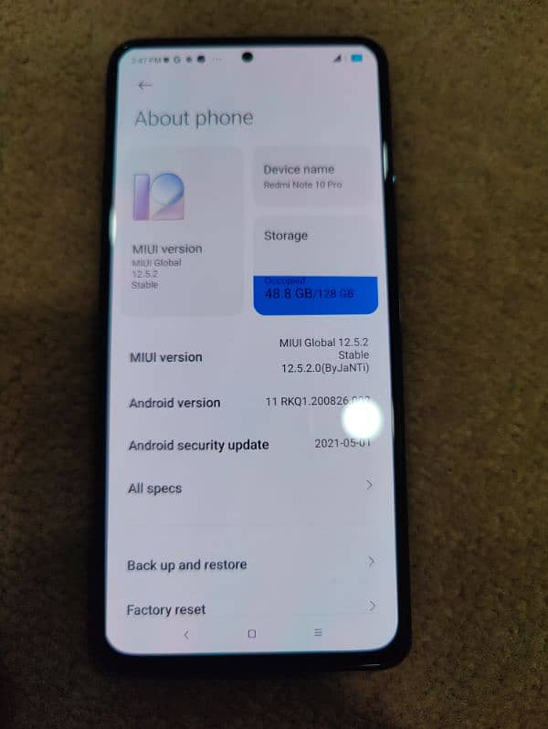 Redmi Note 10 pro Good condition 4