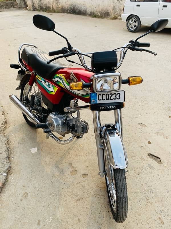 Honda cd 70 2023 model 5