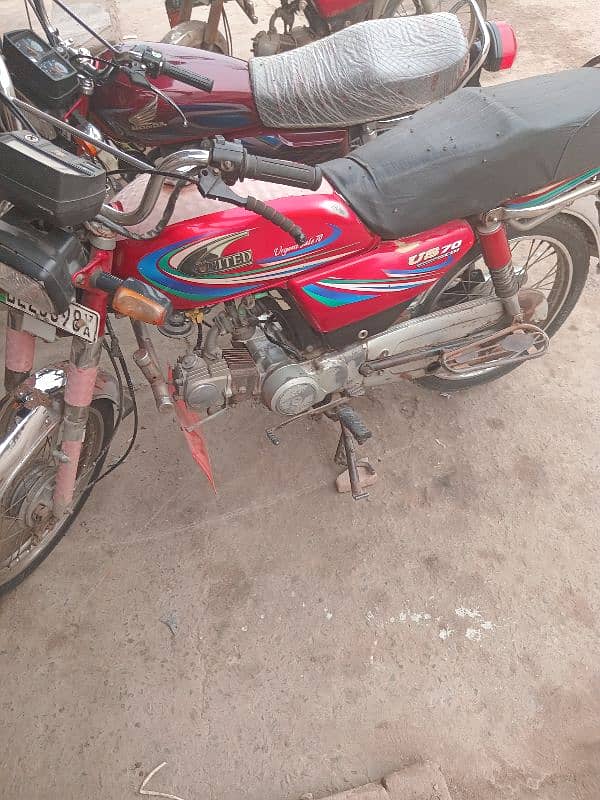 united US70 bike 2017 model urgent sale 4