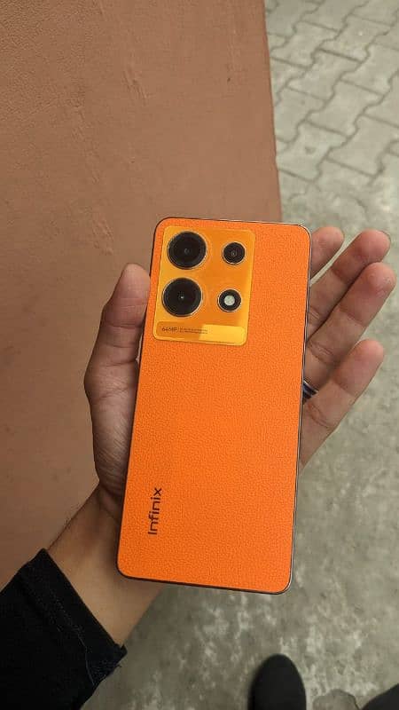 Infinix Note 30 orange colour 5