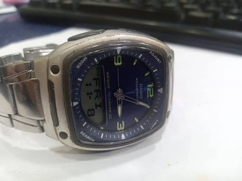 Casio Japan dual time watch 0