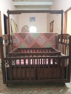 Wooden Baby Cot