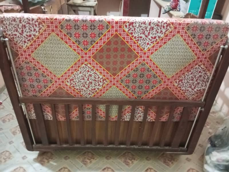 Wooden Baby Cot 4