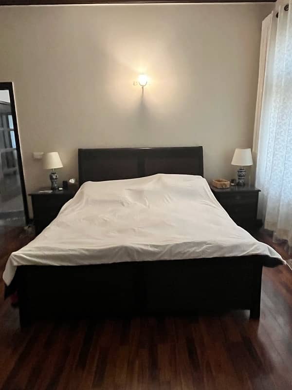 Bed Set | side table | Double bed | wooden bed | Mattress | Furniture 3