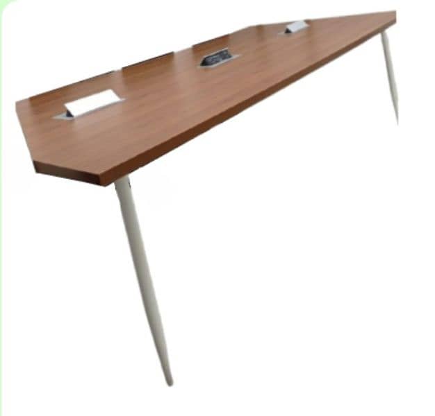 Meeting Table 8x4 with 3  wire Gormmet 2