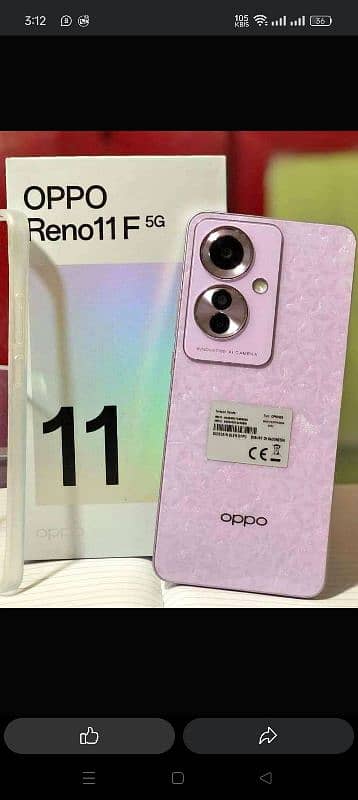 oppo reno 11f just box open 0