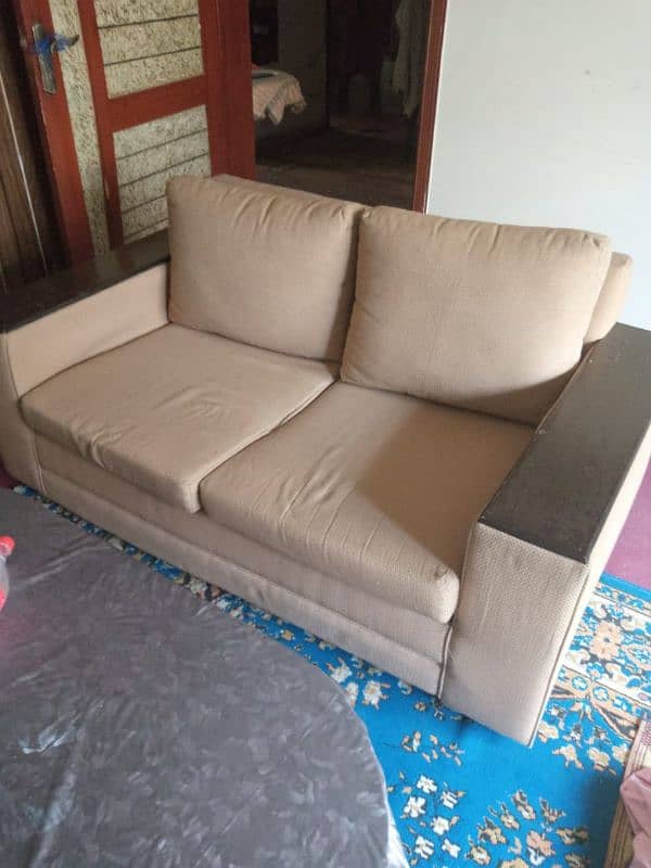 sofa cum bed and two seater sofa for sale 0