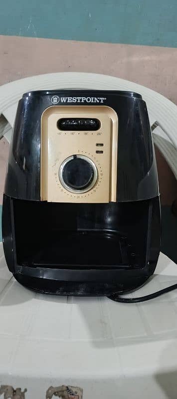 West Point Air Fryer Slightly Used  WF - 5255 (Black) 6