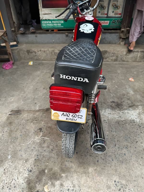 honda 125 all ok ha koi kam nai hona wlaa jis bhai ko cha wo rbta kra 7