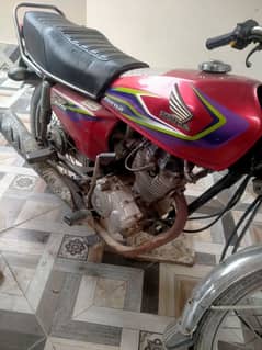 Honda Cg 125 model 2017 registration year 2018