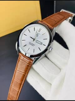 Carrera Men's Leather Strap Watch