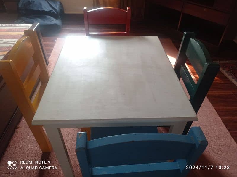 kids used study table 2