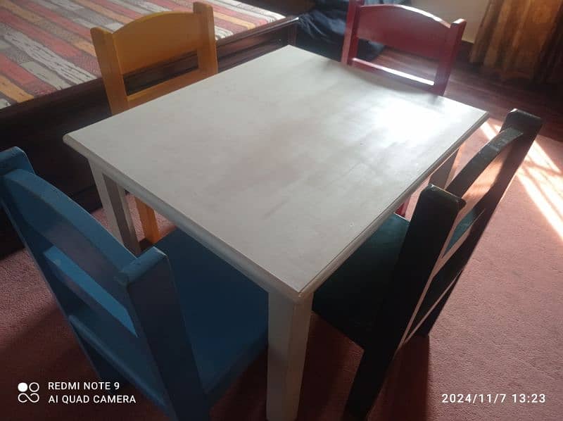 kids used study table 3