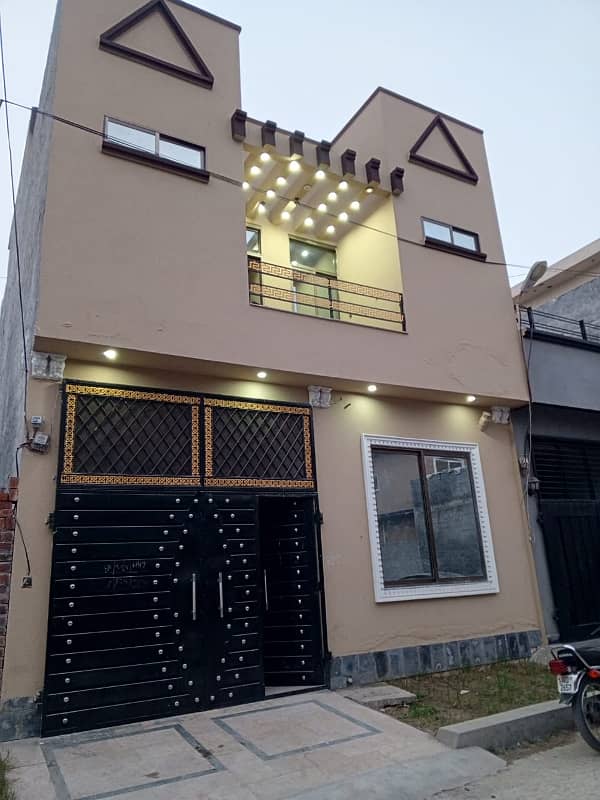 4.5 Marla Double Storey House For Sale, AL Rehman Garden Phase 4 Near Jallo Park Main Canal Road Lahore 0