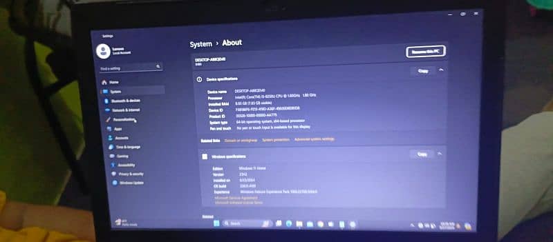 Lenovo IdeaPad i5 8 gen 1