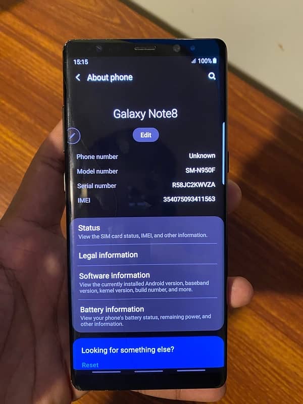 Samsung note 8 pta approved 2