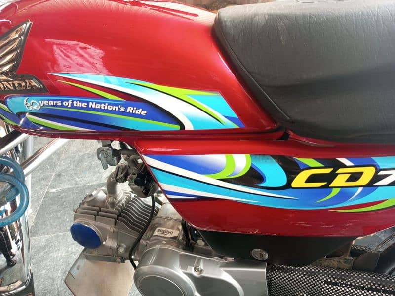 Honda CD 70 2024 model for sale 0