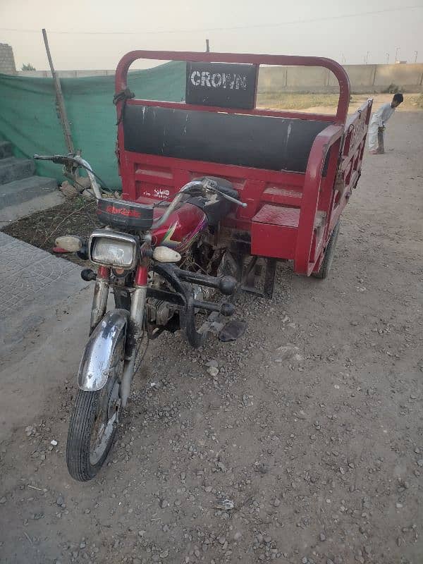 urgent sell loader bike rikshaw self and disc break 1