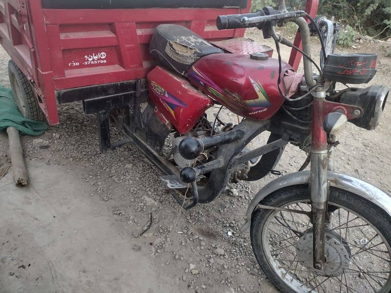 urgent sell loader bike rikshaw self and disc break 2