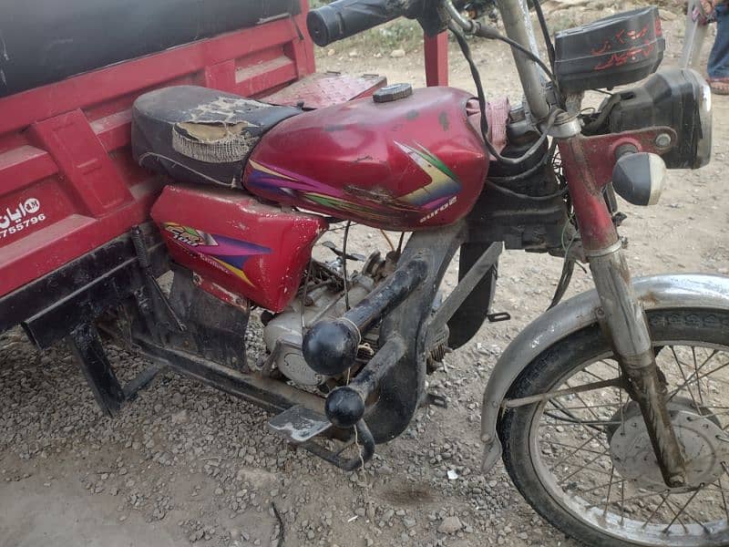 urgent sell loader bike rikshaw self and disc break 5