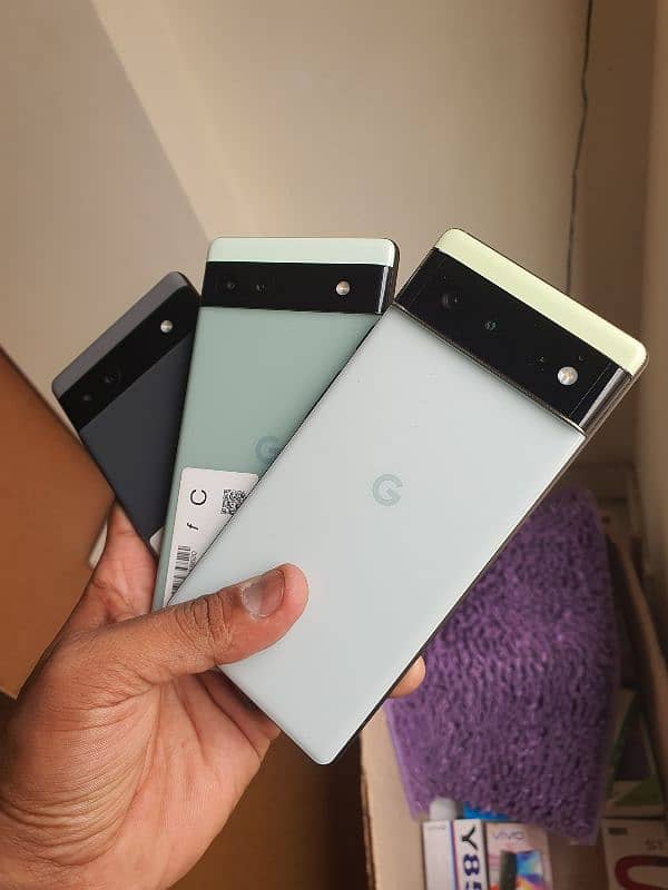 Google Pixel 6A 6/128GB dual Sim PTA . pixel 6, pixel 5, 4XL  All 0