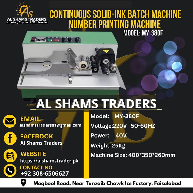 Number Printing Machine/ ink batch machine/ number printing 0