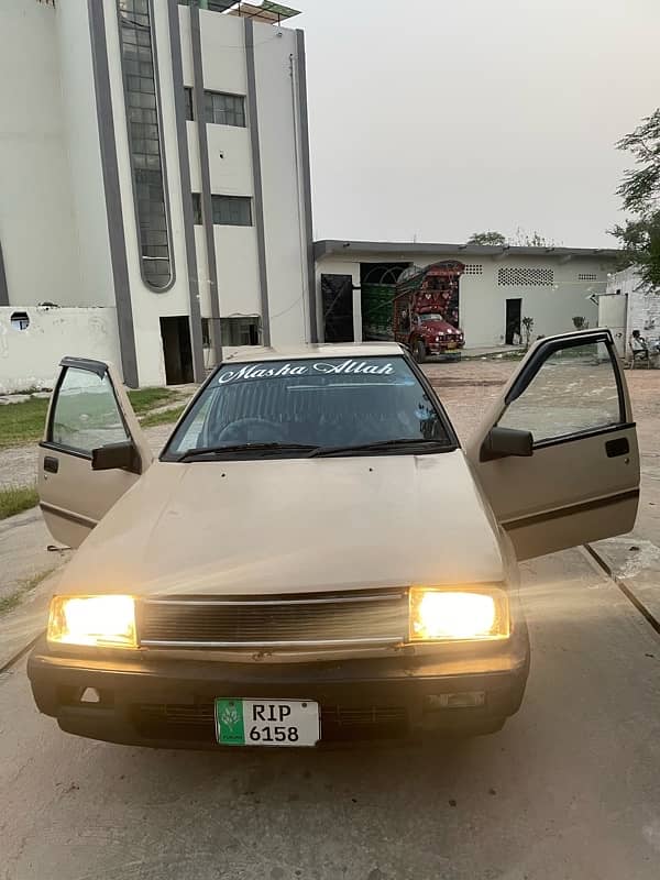 Mitsubishi Lancer 1987 exchange possible 1