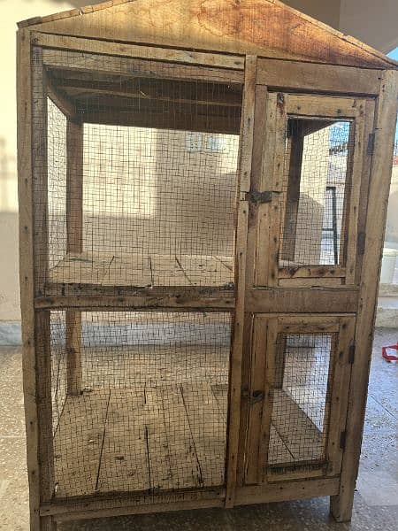 Wooden Cage For Hens 3