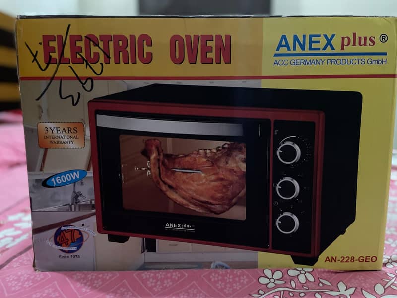 Anex plus Electric oven AN-228-GEO 0