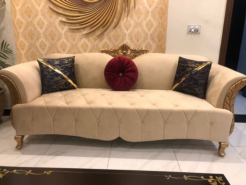 sofa set/ 6 seater 3