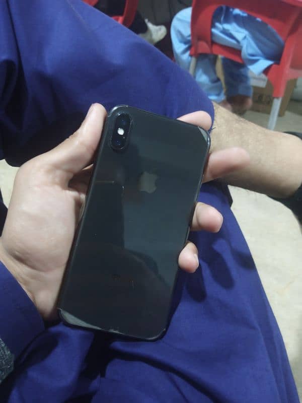 I phone x non pta 64 gp better health 91 ok face id ok 0