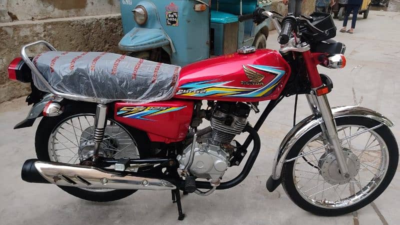 CG honda 125 dadu num 2017 10/10 condition 1