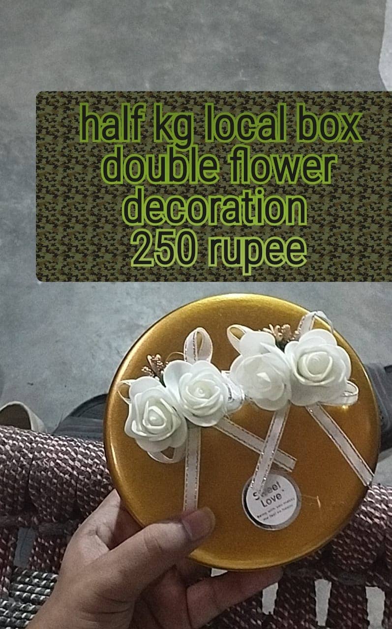 Sweet Box || Bid Box || Lava Cake Box || Tin Box || Wholesale 9