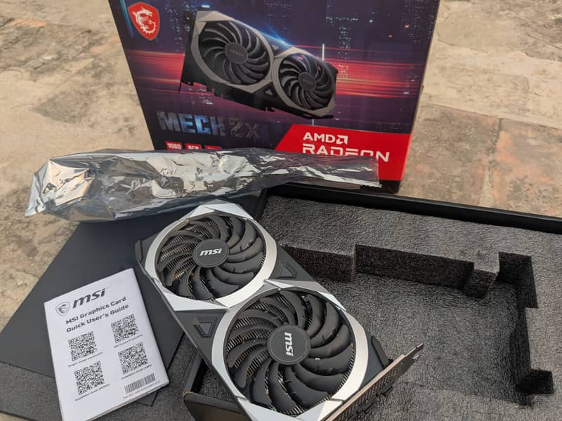 MSI Radeon RX 6600 MECH 2X 8G Graphics Card 1