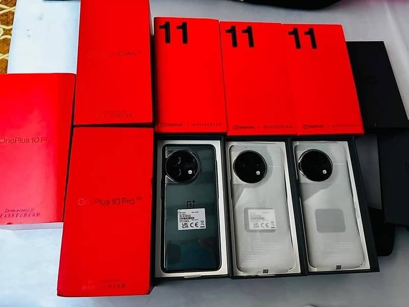 OnePlus 11 16GB/512GB Waterpack Dual Sim Approved Original Box Charger 3