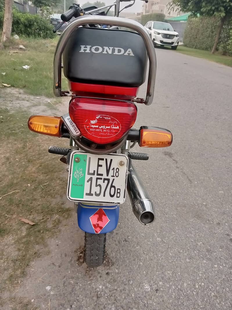 Honda CD 70 2018 genuine 7