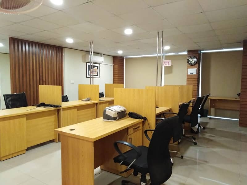 E-11 Fully Furnished 3500 Square Feet Commercial Space For Offices On Rent Situated At Prime Location 3