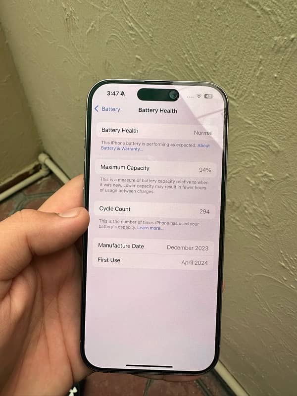 iPhone 15 PRO 128GB LLA FACTORY UNLOCK 6