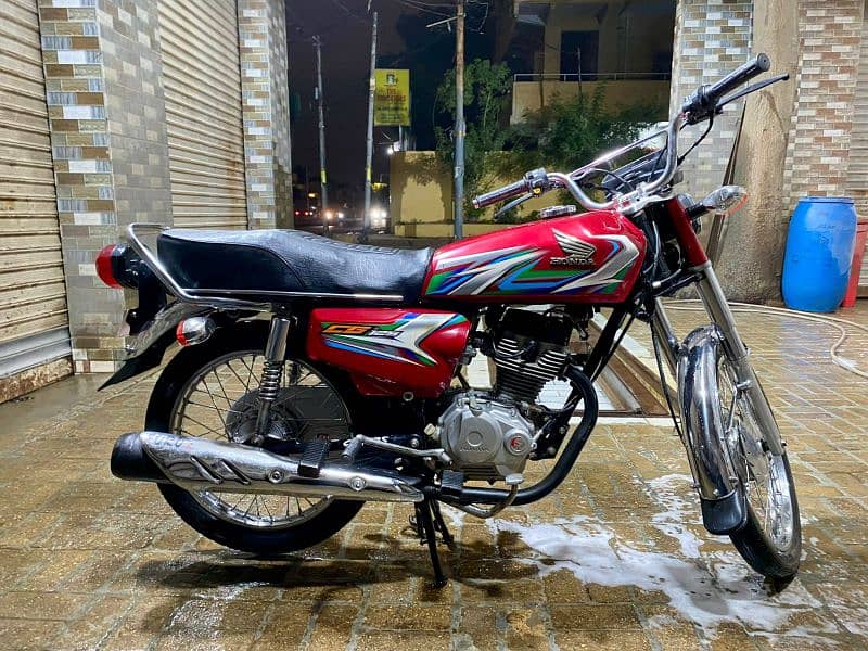 Honda CG 125  MODEL 2023 Registered 2023 4