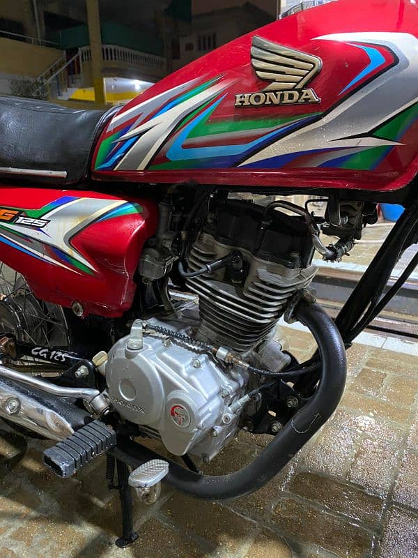 Honda CG 125  MODEL 2023 Registered 2023 6