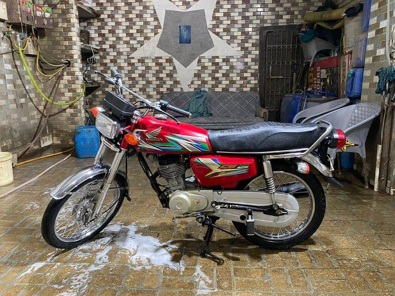 Honda CG 125  MODEL 2023 Registered 2023 7