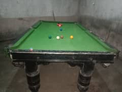 snooker table