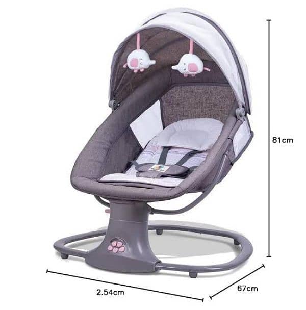 3 in 1 Baby swing/ automatic jhola movable/hand easy for moms 1