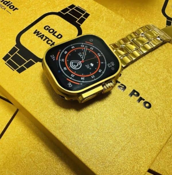 G9 ultra smart watch golden eddition 2