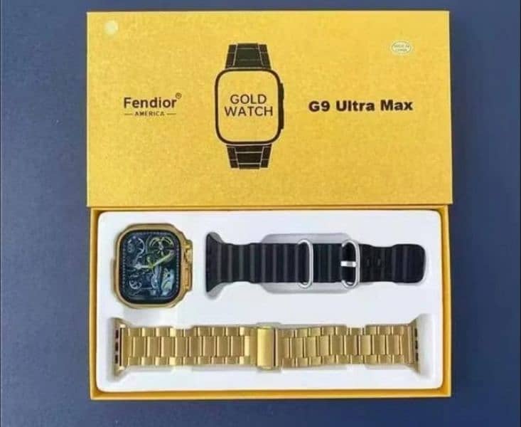 G9 ultra smart watch golden eddition 6