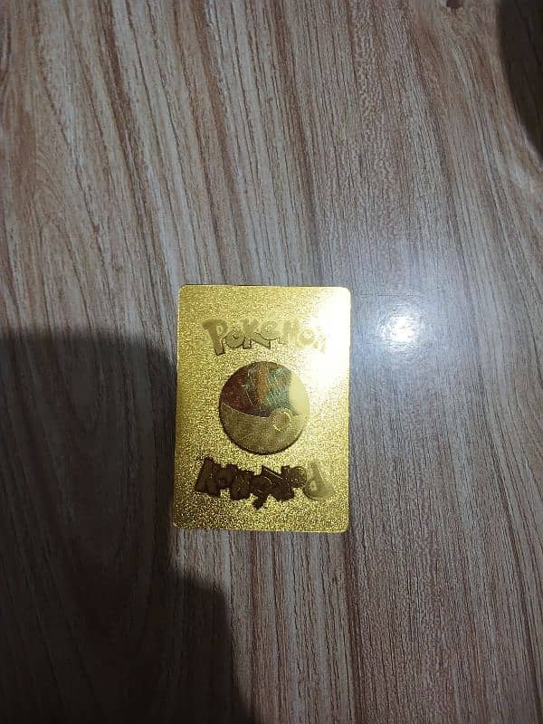 Golden Pokemon card 1