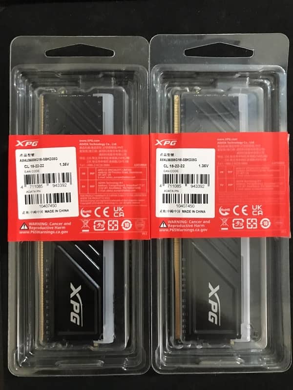 XPG Spectrix D35G 8x2 GB DDR4 Ram (New With Warranty ) 1