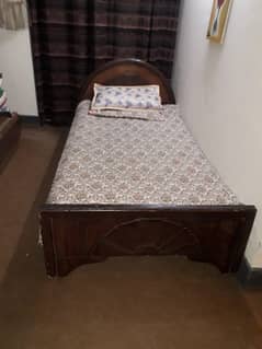 single Bed wooden used