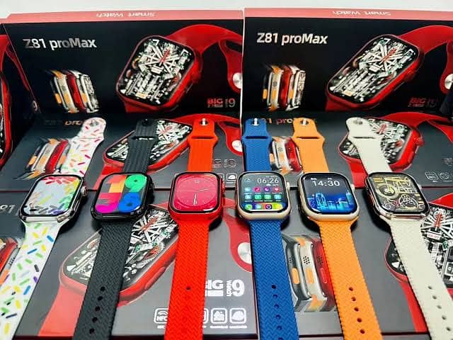 Series 9 Curve Display Z81 Pro Max Full AMOLED Display Smartwatch 1