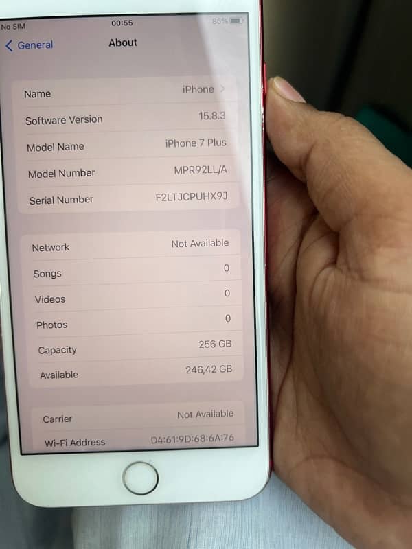 iphone 7plus ha 256gb pta ha 1